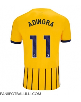Brighton Simon Adingra #11 Tricou Fotbal Replică 2024-25 Barbati Deplasare